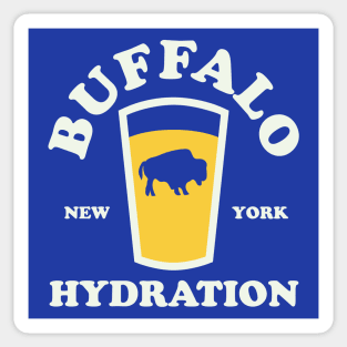 Buffalo New York Beer Buffalo Hydration Funny Sticker
